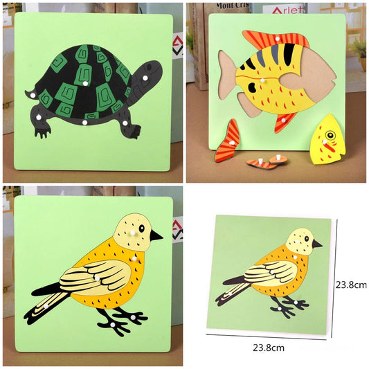 WOODEN ANIMAL PUZZLE