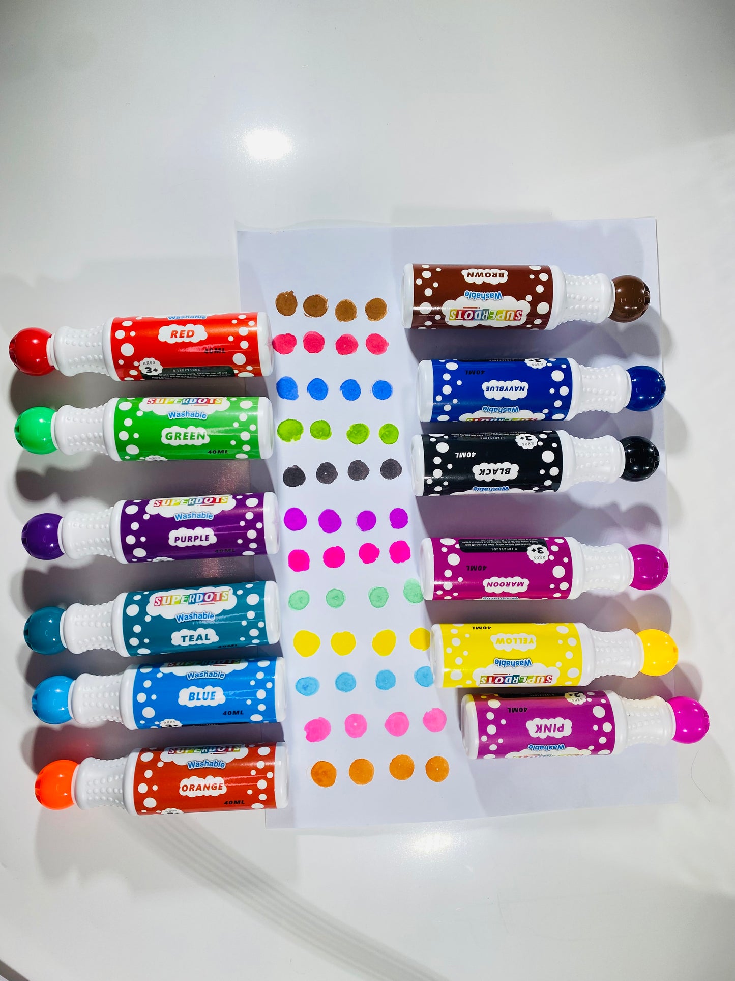 DO A DOT MARKER ! (12 colorful dot marker)